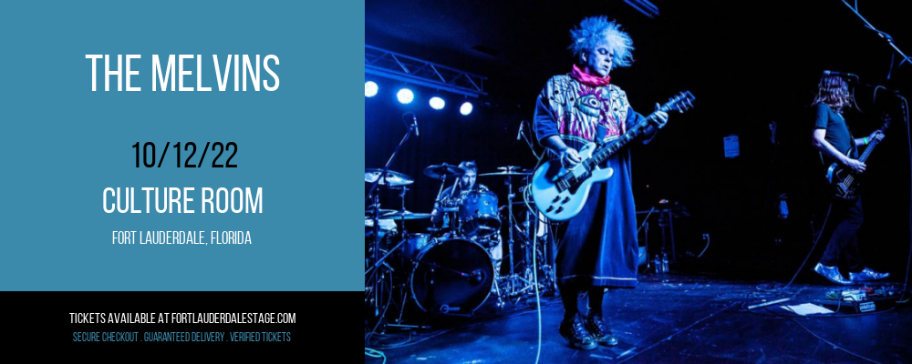 The Melvins at Culture Room