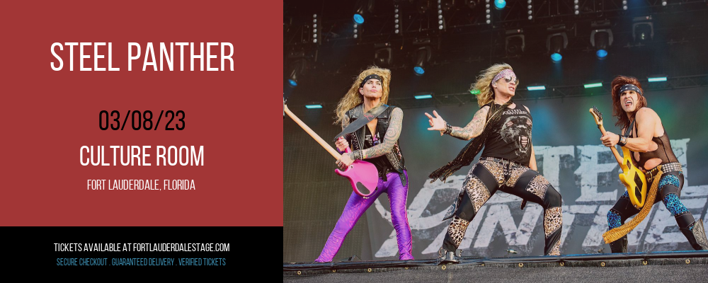 Steel Panther at Culture Room