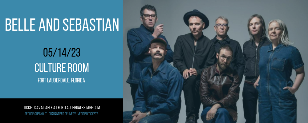 Belle and Sebastian [CANCELLED] at Culture Room