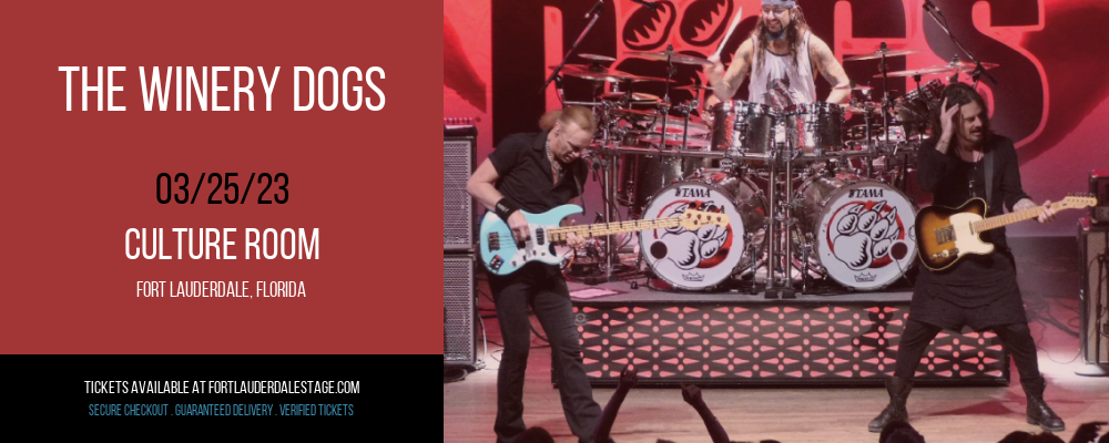 The Winery Dogs at Culture Room